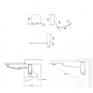 Комплект приводов для распашных ворот ANGOLO KIT